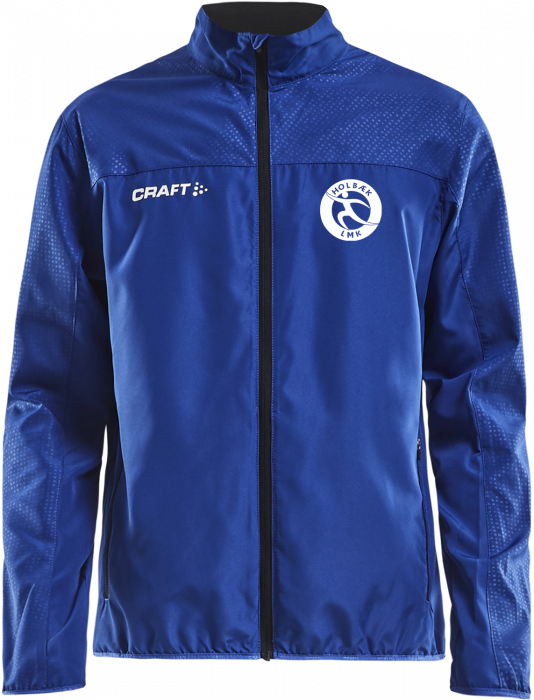 Craft - Hlmk Wind Jacket Youth (Windbreaker) - Royal Blue & weiß